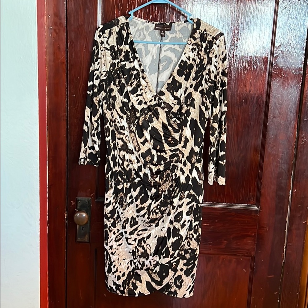 Leopard print dress